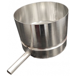 Alumínium  kondenzvíz  gyűjtő pohár (NA 100 mm)