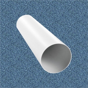 Kör  keresztmetszetű műanyag (PVC) légcsatorna  NA 100 mm  1,00 méter / szál