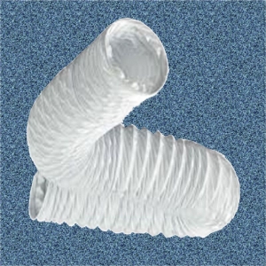 Szigeteletlen műanyag (PVC) flexibilis légcsatorna NA100 mm (3 méter / db)