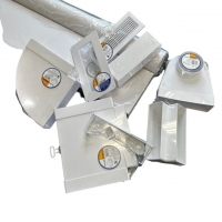60 x 204 mm-es PVC légcsatorna rendszer