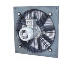 PLATE-M ATEX robbanásbiztos fali axiálventilátorok