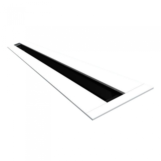 AKM 1200 G1 egysoros sávbefúvó légmennyiség szabályzó nélkül (fehér - RAL9016)