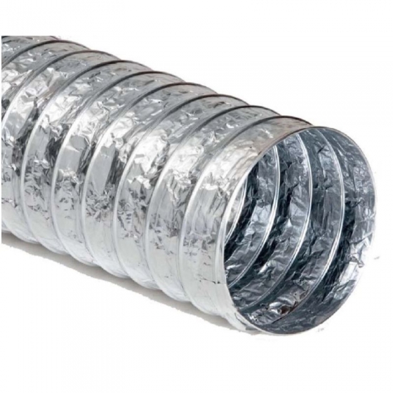 ALUFLEX 152 mm szigeteletlen szuperflexibilis légcsatorna (-30ºC-tól +140ºC-ig) 10 m / doboz