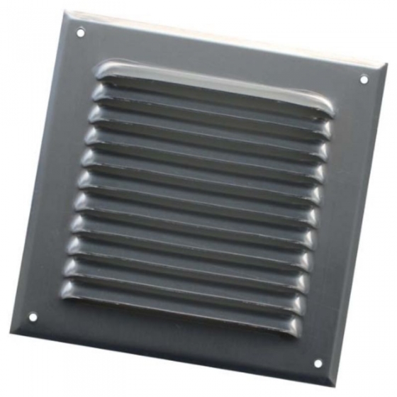 BLR-0 340 x 340 natúr színű, négyzet alakú alumínium esővédő zsalu