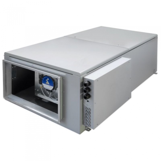 BTL-BIC  3000-15,0 L1 szigeteltházas mini befúvó légkezelő EC motorral