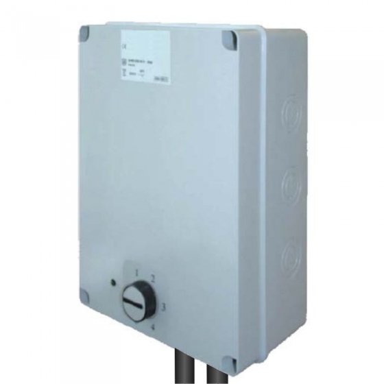 BTRS-1 -  4 transzformátoros kézi fordulatszám szabályzó, 230 V-os (Imax = 4,0 Amper)