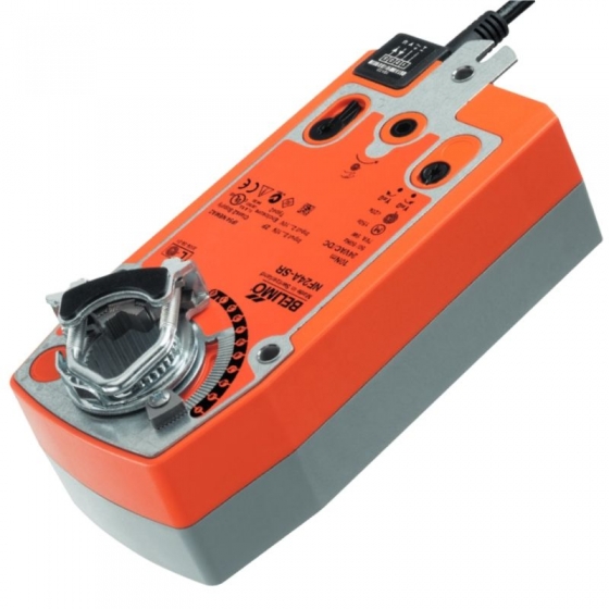 Belimo NF24A-SR rugóvisszatérítéses zsalumozgató, 24 V (10 Nm; 2 m²-ig)