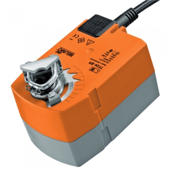 Belimo TF24-SR rugóvisszatérítéses zsalumozgató, 24 V (2,5 Nm; 0,5 m²-ig)