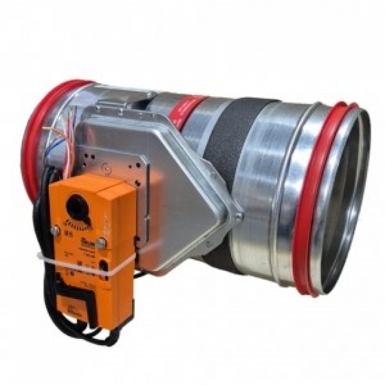 CIRCE4 M24-S-ST motoros tűzcsappantyú NA 560 mm (24 V , 120 perc) tápegységgel