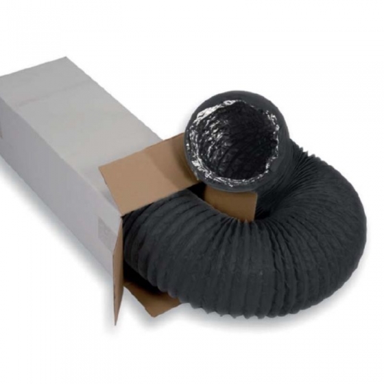 COMBIFLEX N Black 406 mm szigeteletlen szikraálló flexibilis légcsatorna (-30 °C-tól +140 °C-ig) 10 méter / doboz