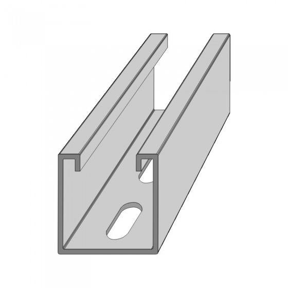 C-sín (szerelősín)  41 x 41 x 2,0 mm 3 m / szál
