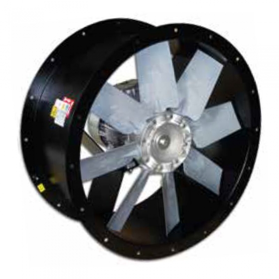 DUCT-M  ATEX robbanásbiztos csőperemes axiál ventilátorok (3.500 - 115.000 m³/h) - MINTA