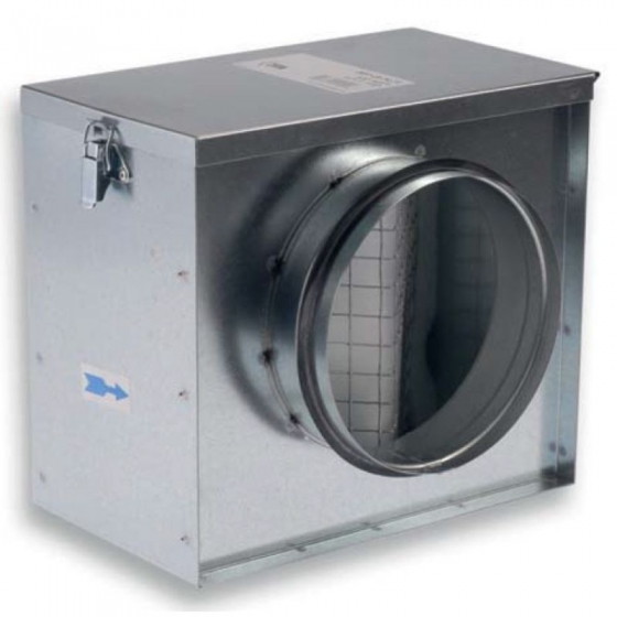 FLK-B 125 szűrőház G4-es szűrővel