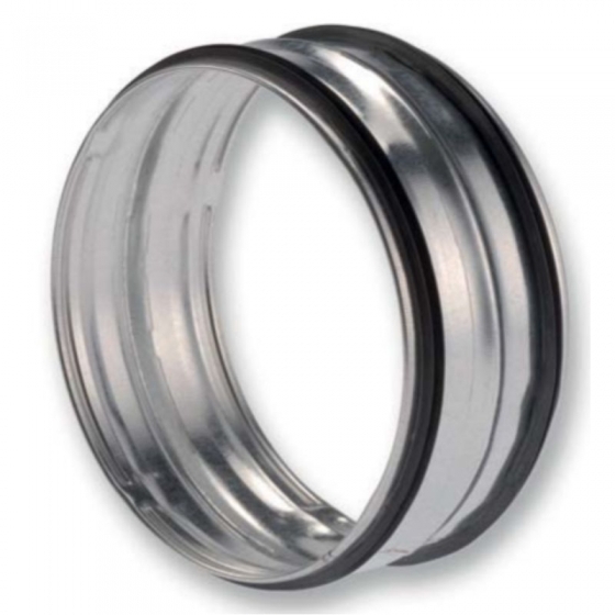 Csőkapcsoló horganyzott acél  NA  450 mm gumitömítéssel