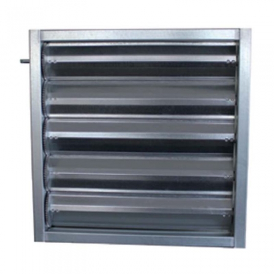 JS 250 típusú légmennyiség szabályzó zsalu  400 x  300 mm (nem légtömör)