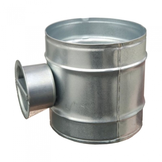 Kézi mozgatású pillangószelep NA 125 mm, tömítés nélkül