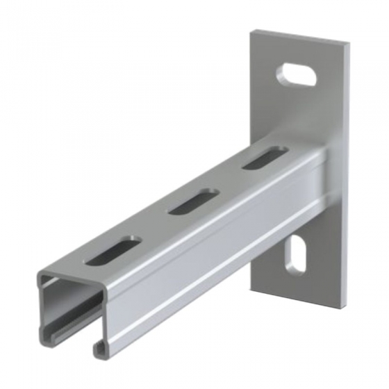 Konzol (sínkonzol) hosszanti 41 x 41 x 2,0 L = 600 mm