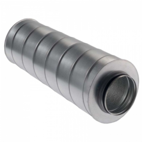 Kör keresztmetszetű hangcsillapító idom SAR  180 /  900 mm