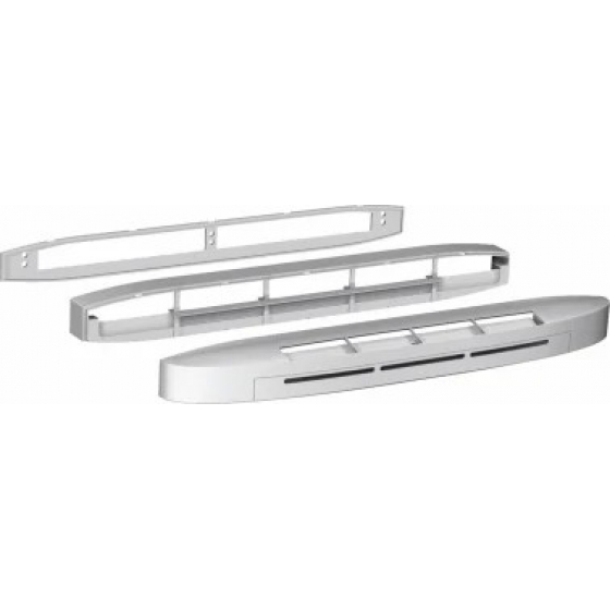 ISOLA HY higroszabályozású légbeeresztő, 6 és 45 m³/h, fehér RAL9016 + CE2A esővédő rács