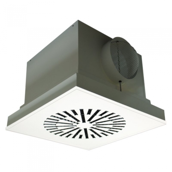 Mennyezeti anemosztát + szűrődoboz VWR-HEPA 3A (770 x 770 mm)