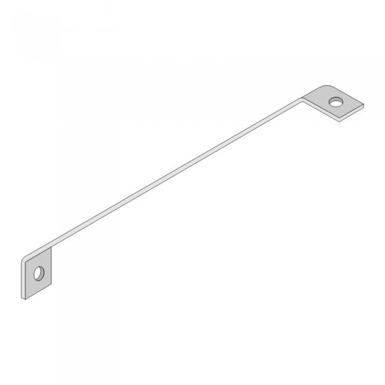 Merevítő támasz (konzoltámasz) 45˚-os (L = 400 mm)