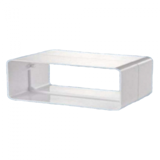 Légcsatorna csőtoldó (csőkapcsoló) műanyag (PVC) 60 x 204 mm