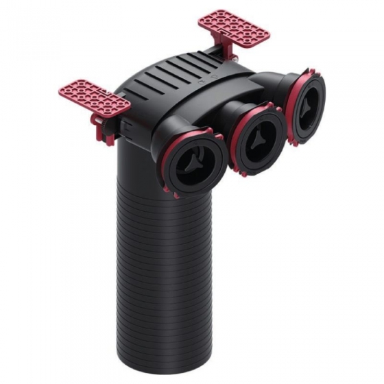 OctoPLUS  légszelep fogadó (3 x NA75 mm / 1 x NA125 mm) OP PB