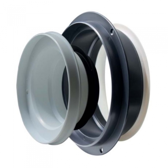 Szerelőhüvely ALIZE légmennyiség szabályzóhoz, gumitömítéssel, NA 125 mm (PKG)