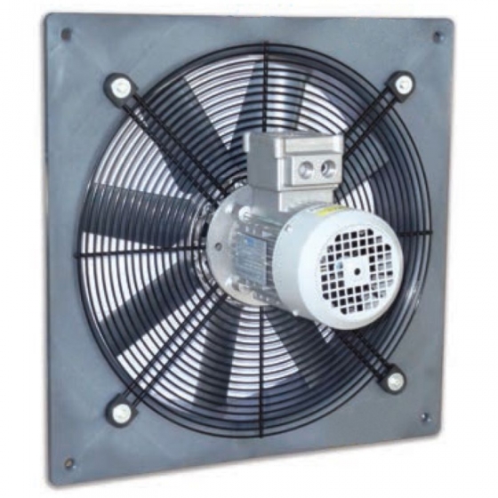 PLATE-M ATEX   4-254 T robbanásbiztos fali axiálventilátor IEC meghajtómotorral, max. 1425 m³/h légszállítással