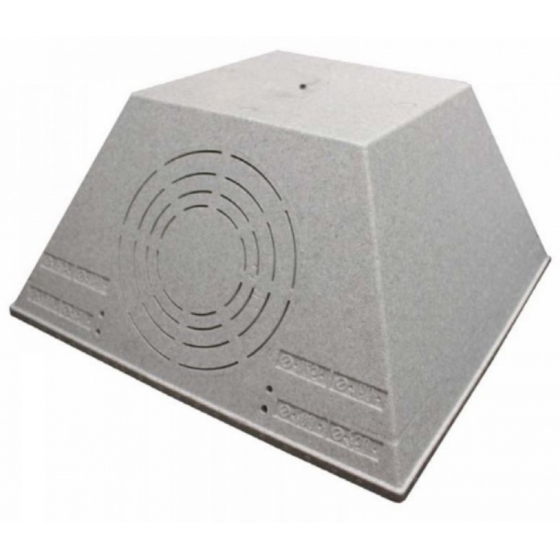 PPS-PES-500-160 csatlakozó doboz mennyezeti anemosztátokhoz