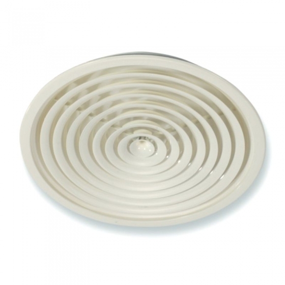 PRN 400 koncentrikus körös mennyezeti alumínium anemosztát, fehér (RAL9016)