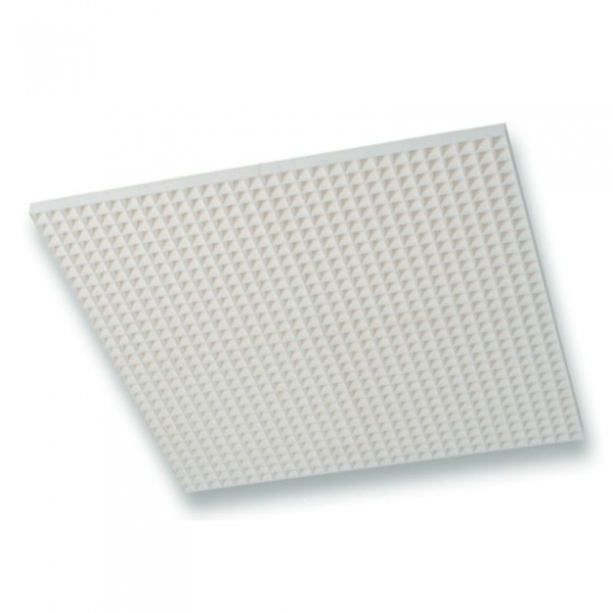 PS/PR  595 négyzethálós poliészter mennyezeti rács (598 x 598 mm)