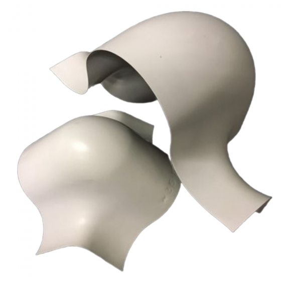 PVC fólia ív (könyök idom) 90°  17 /  20 mm Okapak