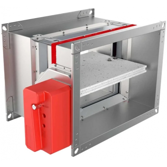 REF500-4 MICRO FDCU négyszög keresztmetszetű, kézi tűzcsappantyú olvadóbiztosítékkal, végállásjelzővel (120 perc) - MINTA