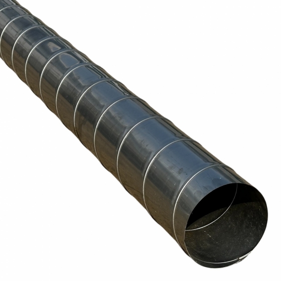 Rozsdamentes acél spiko cső 3 m / szál NA  150 mm