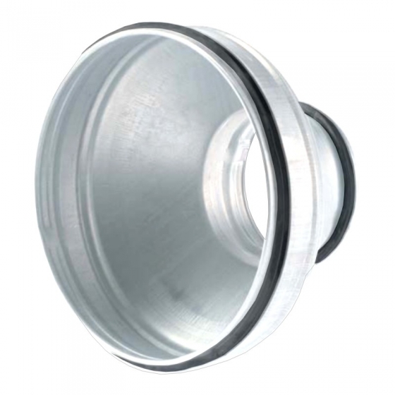 Rozsdamentes koncentrikus szűkítők gumitömítéssel - MINTA