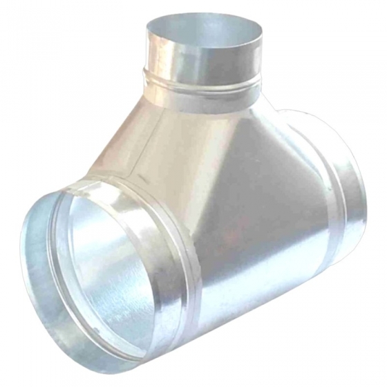 Rozsdamentes nem egál T-idomok 90° - MINTA