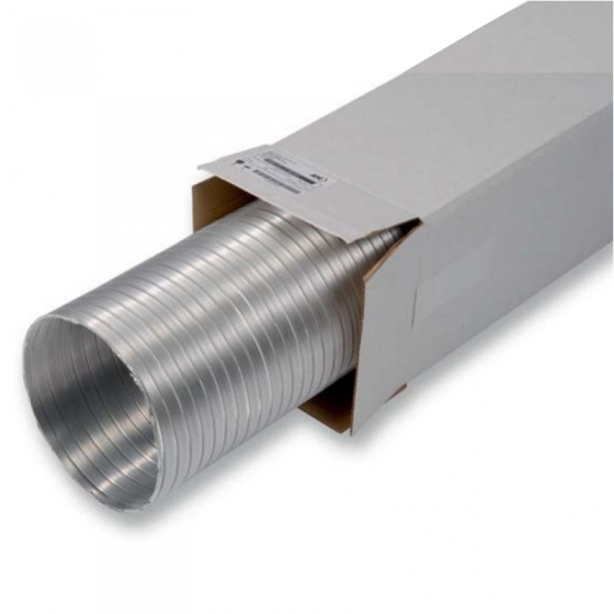 SEMIFLEX 406 mm szigeteletlen félmerev alumínium légcsatorna (-30 °C-tól +250 °C-ig) 3 méter / doboz