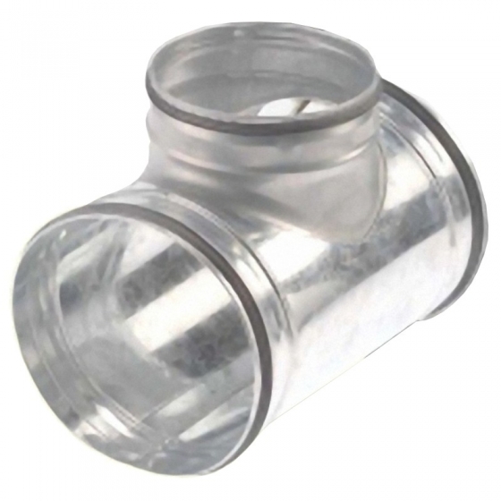 Saválló nem egál T-idomok 90° gumitömítéssel - MINTA