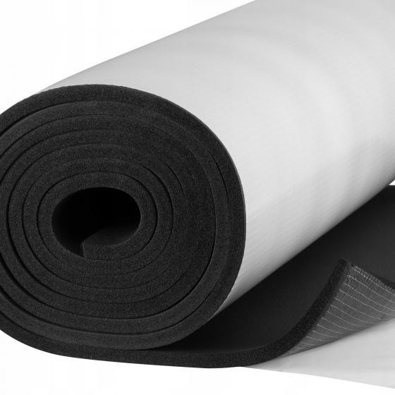 Szintetikus kaucsuk  lap AF ACE-Plus  ÖNTAPADÓS   6 mm (30 m2/tekercs)~