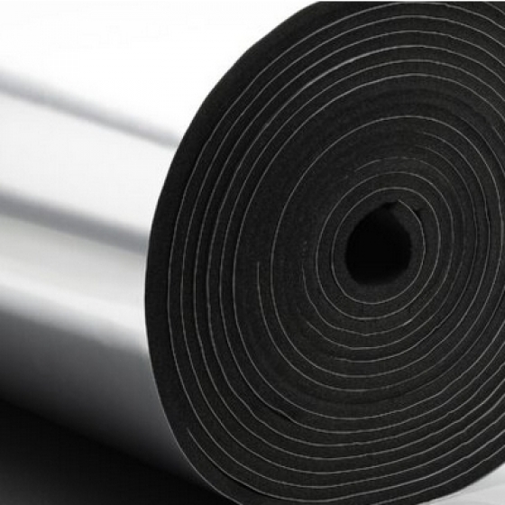 Szintetikus kaucsuk  lap NMC Insul roll Cover Silver  32 mm (4 m2/tekercs)~