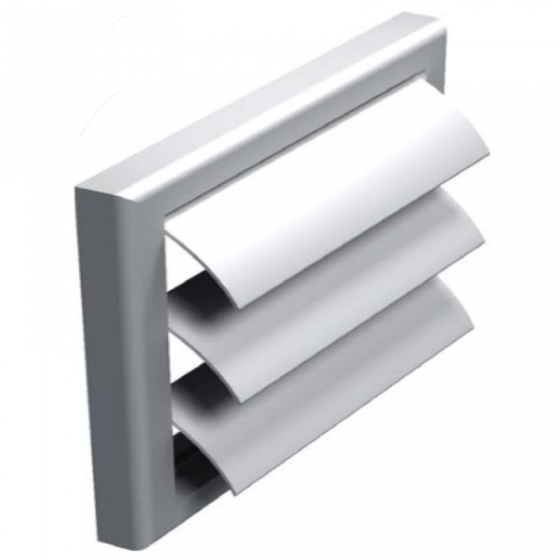 VMV 120 J műanyag négyszög alakú túlnyomás kibocsátó zsalu