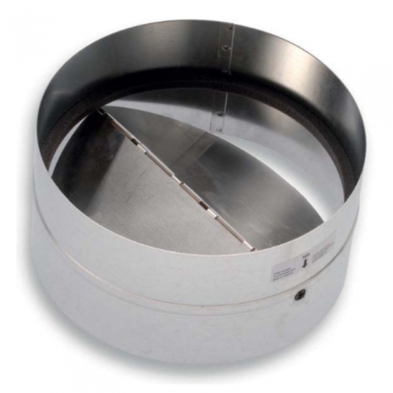 Visszacsapó  szelep (fém, két cső közé építhető) OKA-A 160 (NA 160 mm)