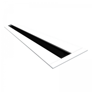 AKM  600 F1 egysoros sávbefúvó légmennyiség szabályzóval (fehér - RAL9016)