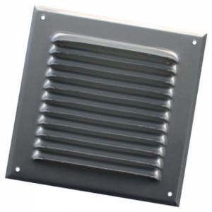 BLR-0 440 x 440 natúr színű, négyzet alakú alumínium esővédő zsalu