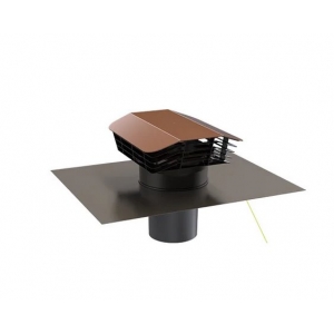 CTP2 160 R PVC tetősapka NA160 mm cserépvörös (RAL 3009)