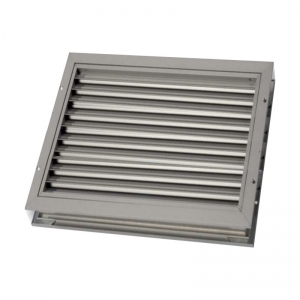 DRR  400 x  400 mm alumínium átszellőző rács (ajtórács)