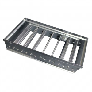 DWN  400 x  300 mm légmennyiség szabályzó zsalu fali- és padlórácsokhoz