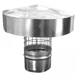 Esővédő sapka horganyzott acélból NA 450 mm