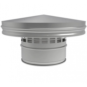 Esővédő sapka horganyzott acélból NA 500 mm  DKD